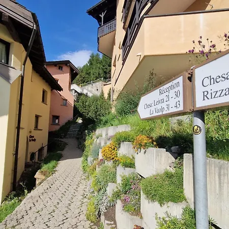 アパート Chesa Bellaval, Haus Chamuotsch 3 1 2-zimmerwohnung シルヴァプラーナ