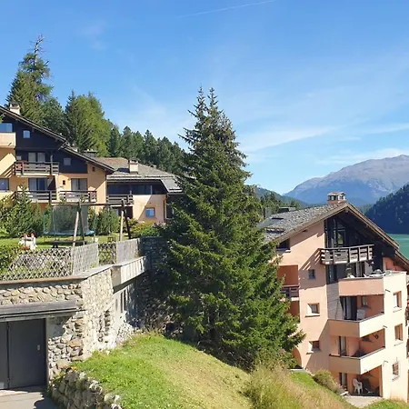Chesa Bellaval, Haus Chamuotsch 3 1 2-zimmerwohnung Apartment Silvaplana